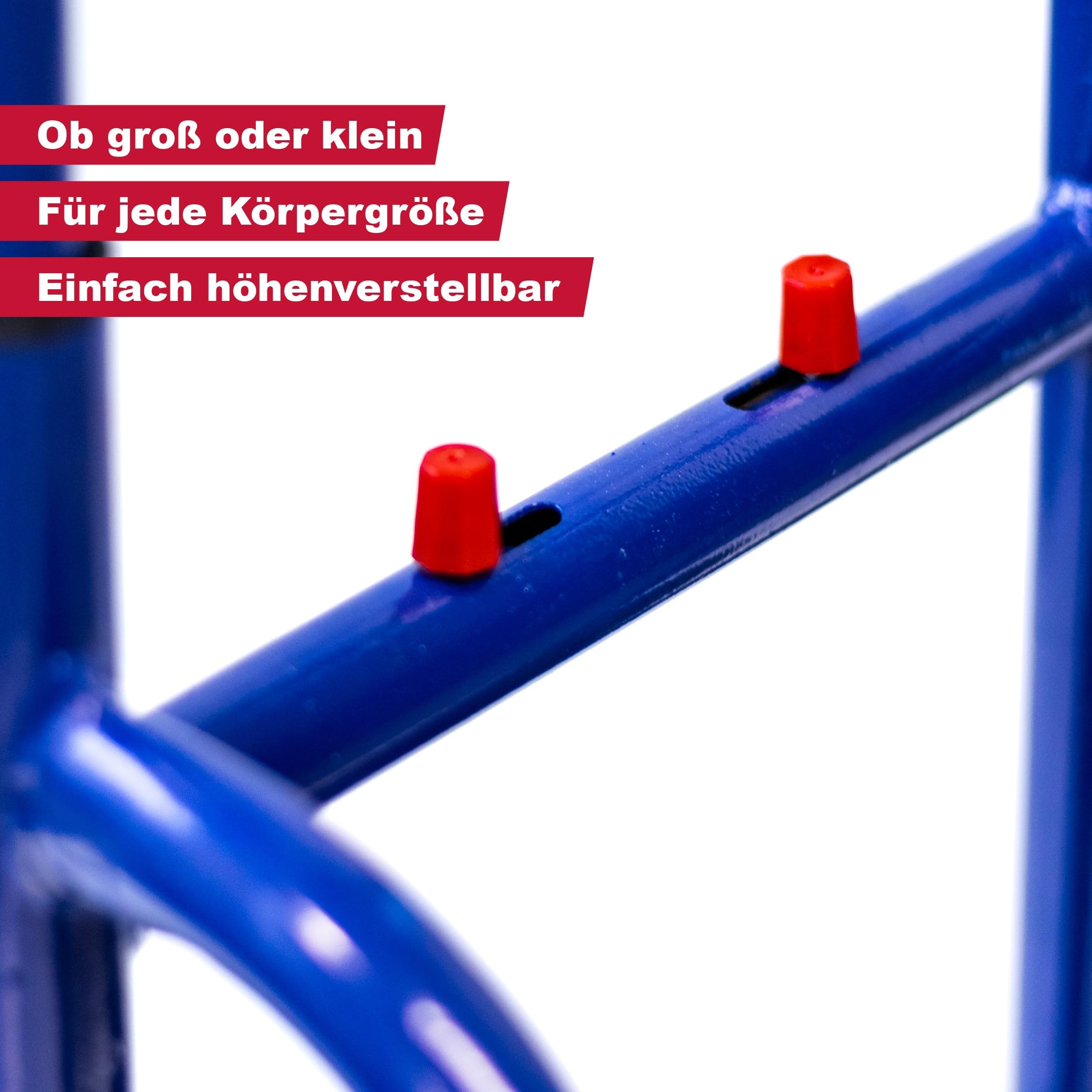 Klappbare und ausziehbare Sackkarre - max. 200kg Treppensteiger Faltbar für Werkstatt Lager Treppensackkarre, Karre, Transportkarre, Stapelkarre, mit 2X Sackkarrenrad Luftbereifung
