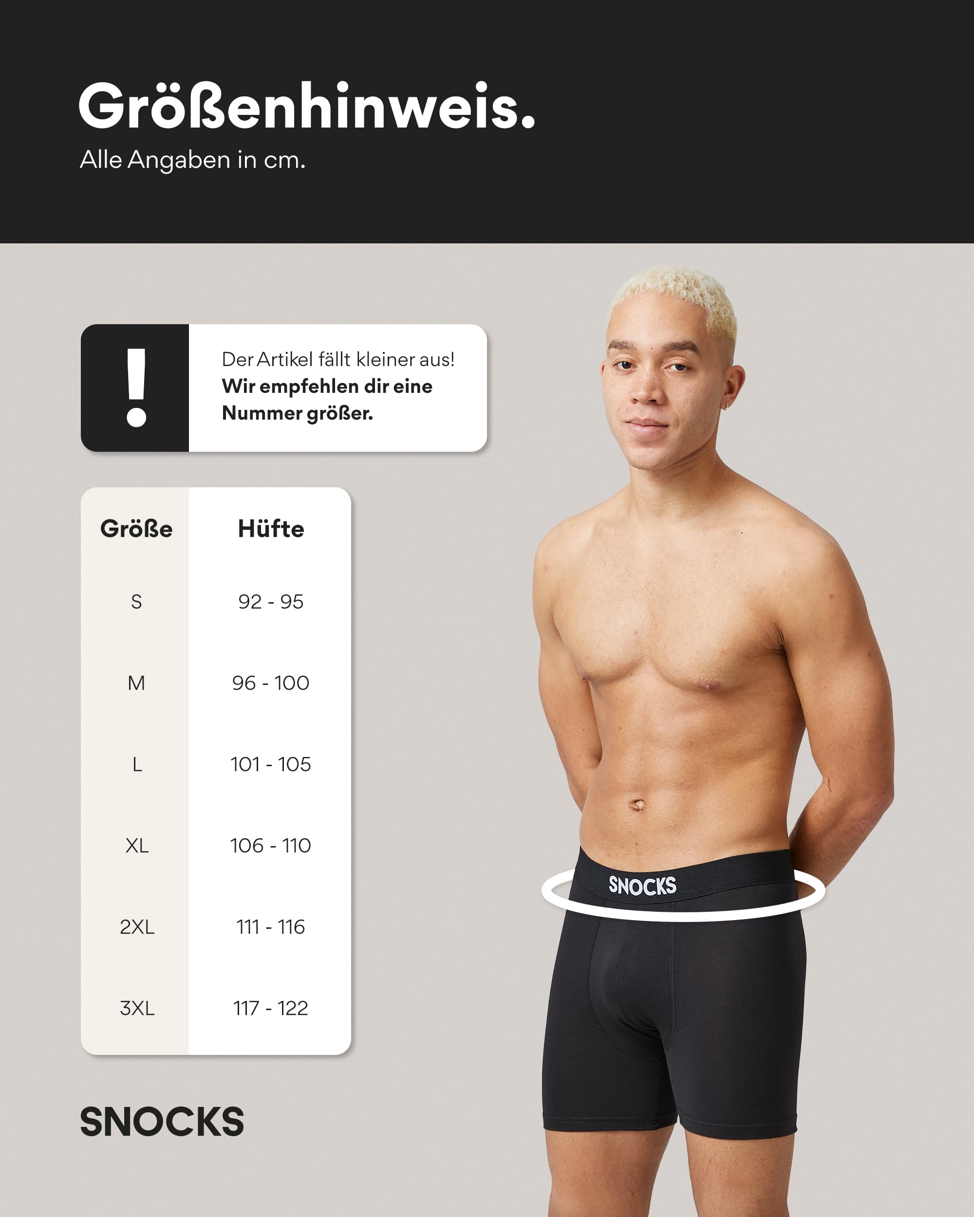 Snocks Lange Boxershorts Herren Bio-Baumwolle 6er Pack Atmungsaktiv Sport Alltag Unterhosen Gr. S-4XL