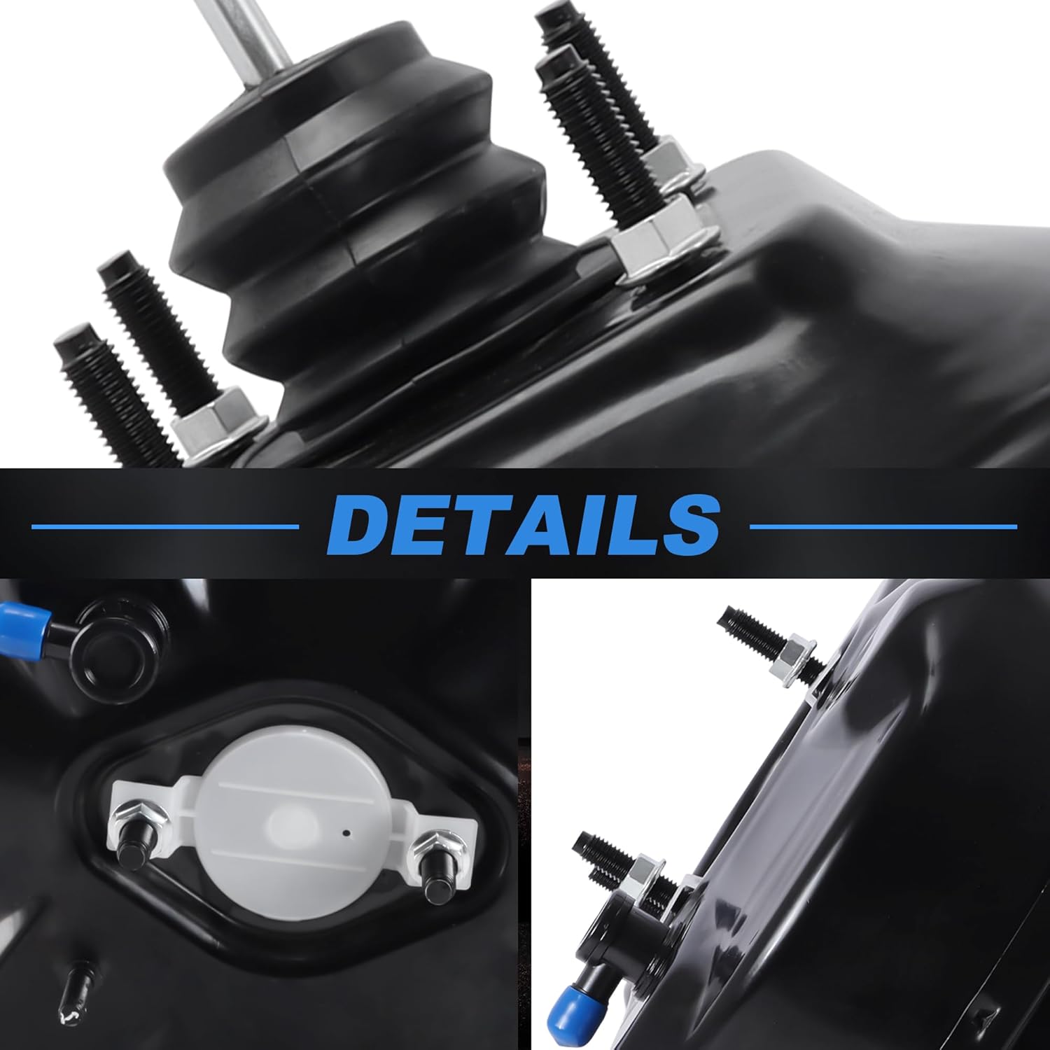 Vacuum Power Brake Booster for Cadillac Escalade 2003-2006, for Chevrolet Avalanche/Silverado/Suburban/Tahoe 2003-2007, for GMC Sierra/Yukon 2003-2006| OEM# 54-74826,89040683| Without Master Cylinder