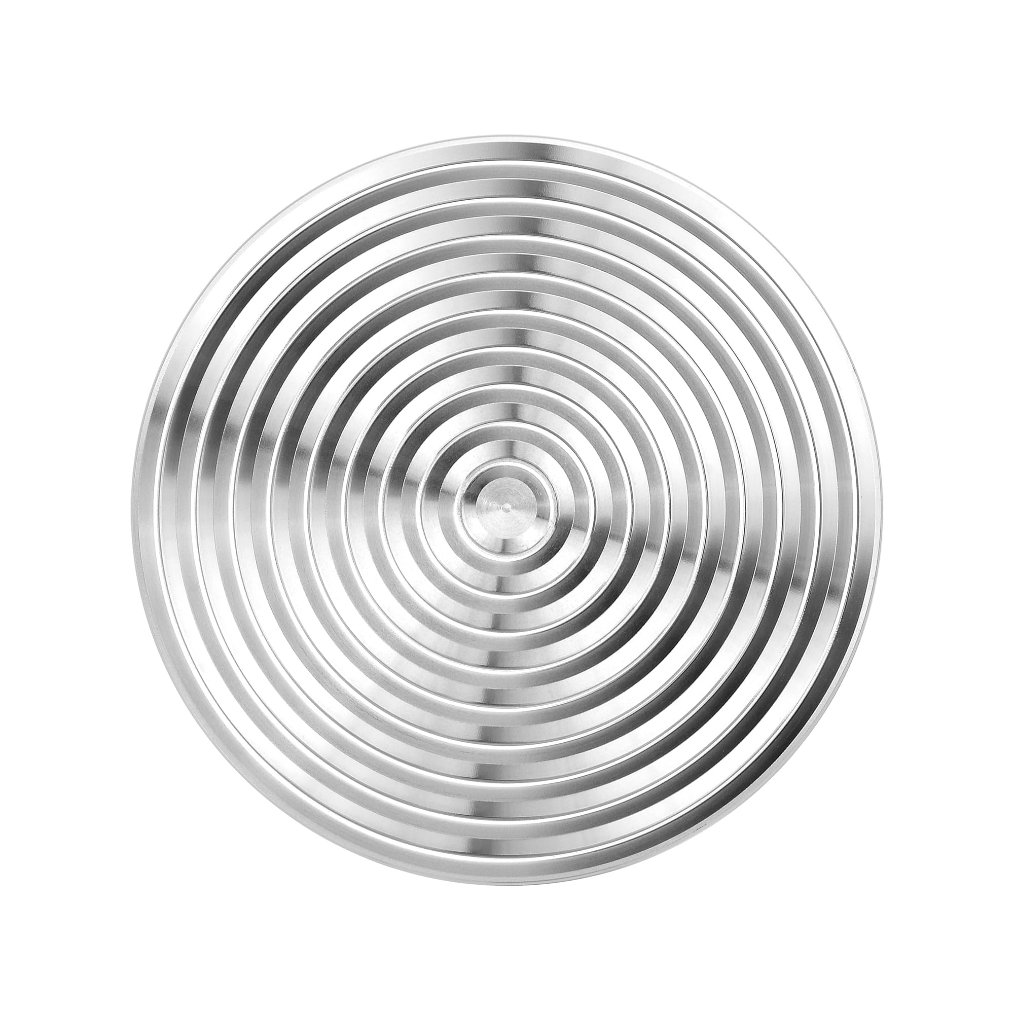 Normcore 51mm Ripple Replacement Tamper Base, 304 Stainless Steel, Fits Normcore Spring-Loaded Espresso Tamper, Creates Even Extraction Grooves