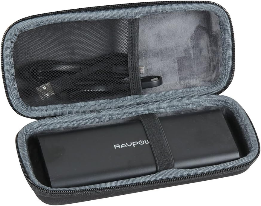 Hermitshell Hard EVA Travel Case Fits Portable Chargers 16750 RAVPower 16750mAh External Battery Pack