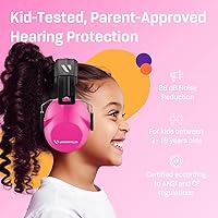 Vista 86 de Vanderfields Kids Ear Protection Earmuffs - Noise Cancelling Headphones for Kids, Autism, Toddler, Children