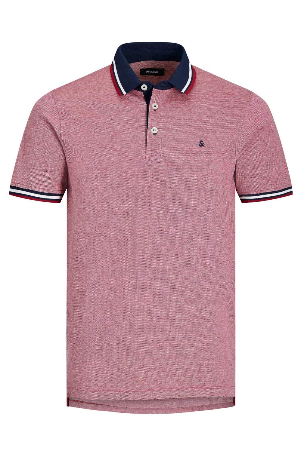 Jack & Jones Men's Rio Red Paulos Plus Polo - 6XL Plus