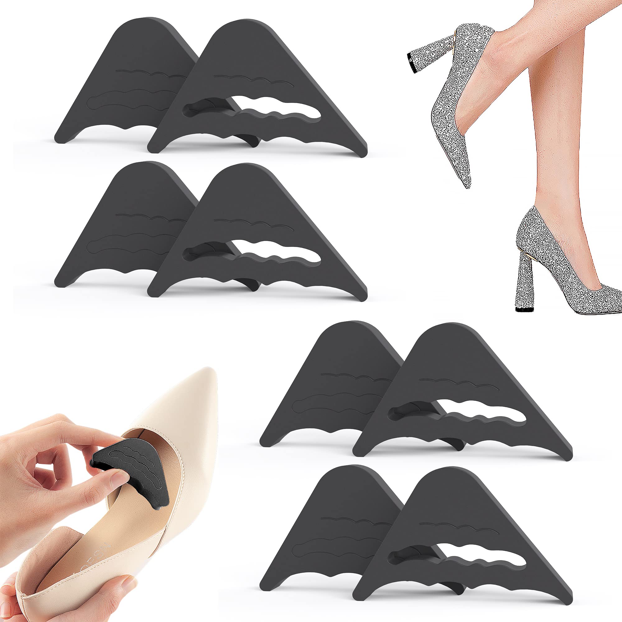 See full amazon price history chart for SooGree 4 Pairs Soft Sponge Adjustable Toe Filler Inserts for Forefoot Reusable Toe Plug for Too Big Shoes for Men and Women (4 Black) SooGree 4 Pairs Soft Sponge Adjustable Toe Filler Inserts for Forefoot Reusable Toe Plug for Too Big Shoes for Men and Women (4 Black) (B09VT3P8T8) Amazon Price History, Amazon Price Tracker