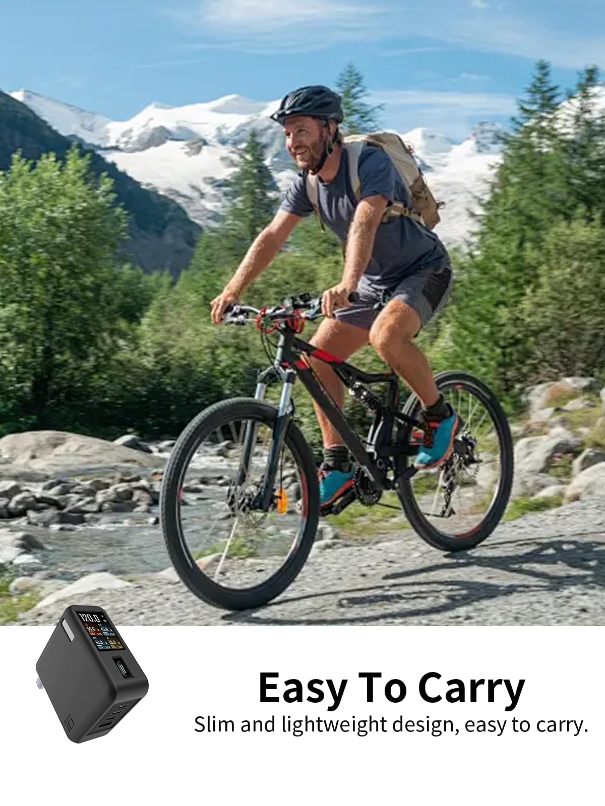 Silikonowe etui do Cuktech 10 Super Power Charger Ultra Power Bank, funkcja oświetlenia nocnego, odporne na zarysowania, uderzenia, tragba, czarne