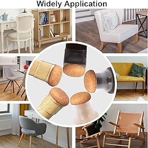 20PCS Clear Silicone Chair Leg Floor Protectors for Hardwood Floors Round & Square Sliders Felt Furniture Leg Covers - Furniture Pads Prevent Scratches(Square-Grey, Medium)
