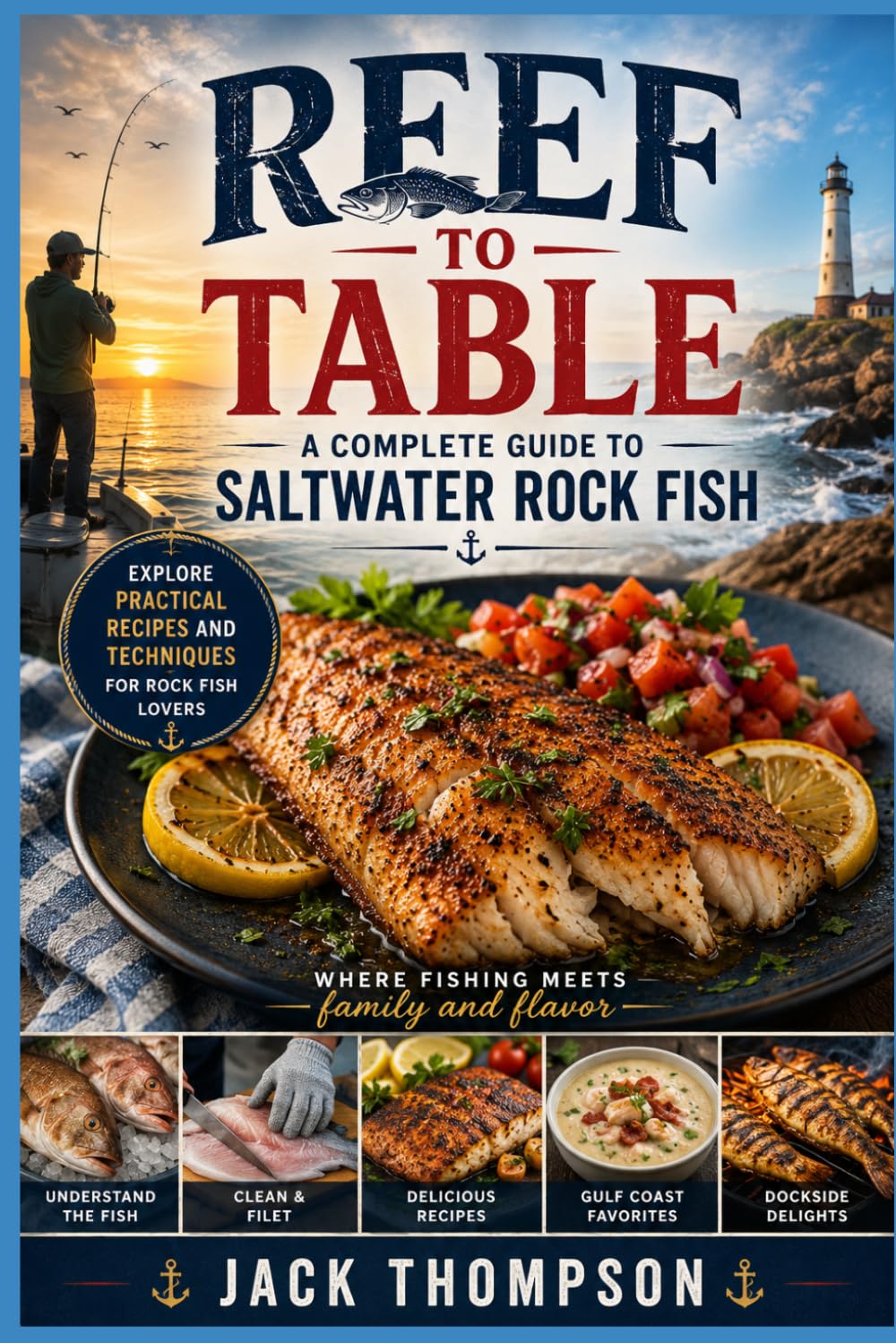 Reef to Table: A Complete Guide to Saltwater Rock Fish: Explore practical recipes and techniques for rock fish lovers (Regional American Classics)