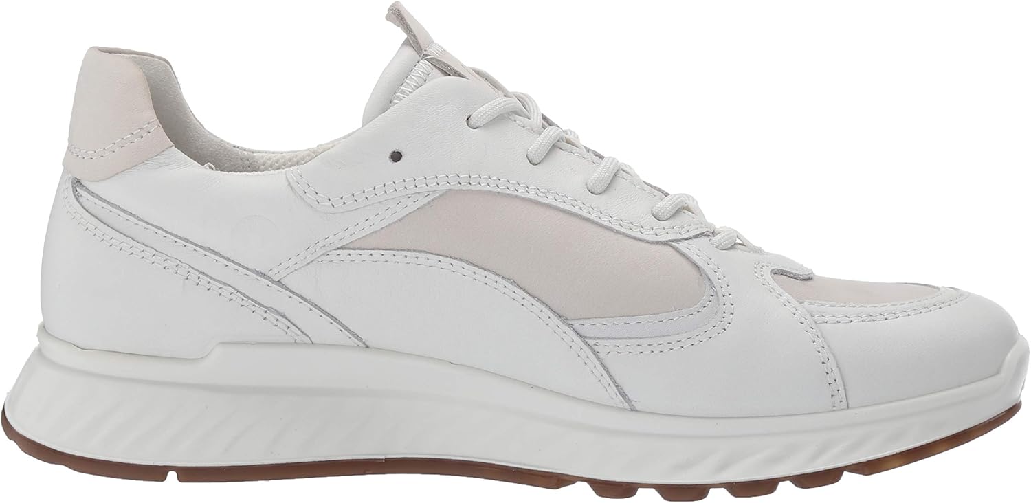 ECCO Women's St.1 Urban Sneaker 7-7.5 White/Ice White