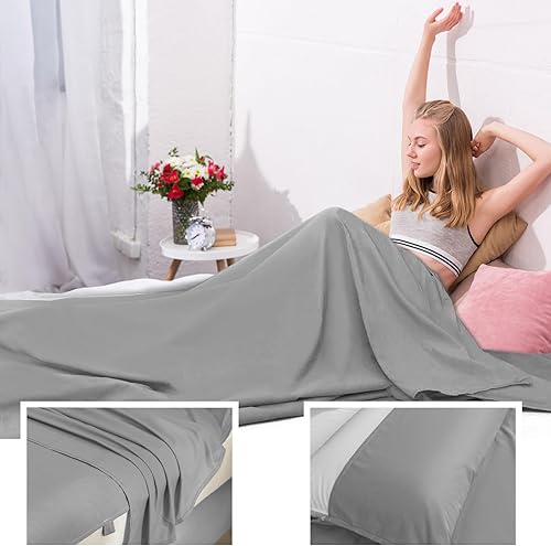 Miniatura 7 de Saco de dormir para acampar y viajar sábanas para adultos - Hostels & Traveling Sleep Sack