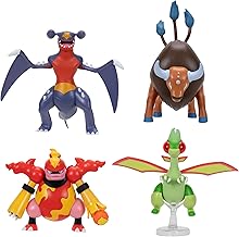 Pokemon Battle Feature Figure 4 Pack - Features Four 4.5-Inch Battle Ready Figures