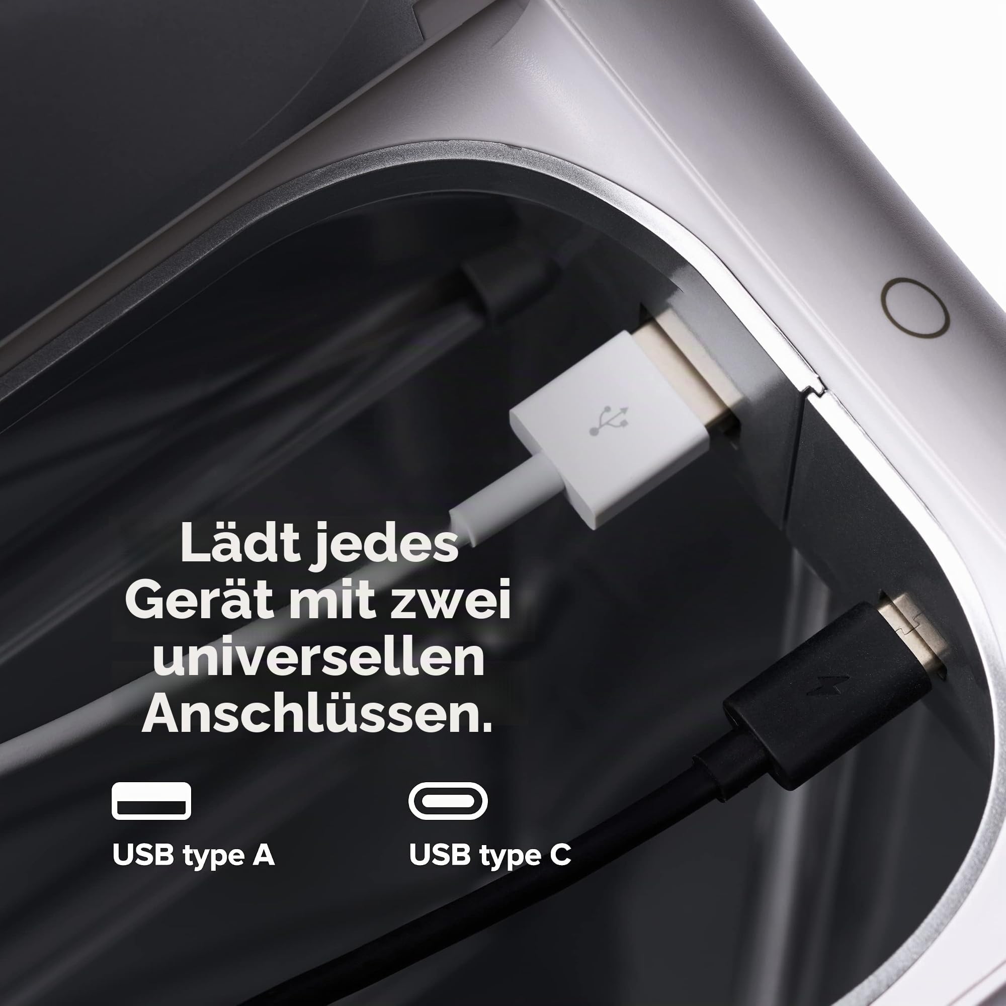 PhoneSoap Hausseife Uv-Desinfektionsmittel | Patentierter Und Klinisch Erprobter Uv-Desinfektionsgerät (Weiß)