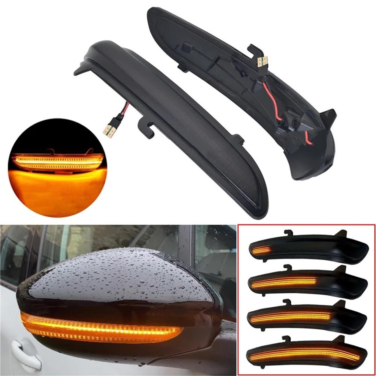 Genérico Luces intermitentes Para Peugeot 2008 208 2012-2020