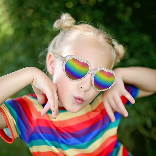 Miniatura 8 de Tigerdoe Gafas de sol para niños, juego de 3 piezas, lentes de sol polarizados, protección UV, lentes de sol para niños y niñas, accesorios de