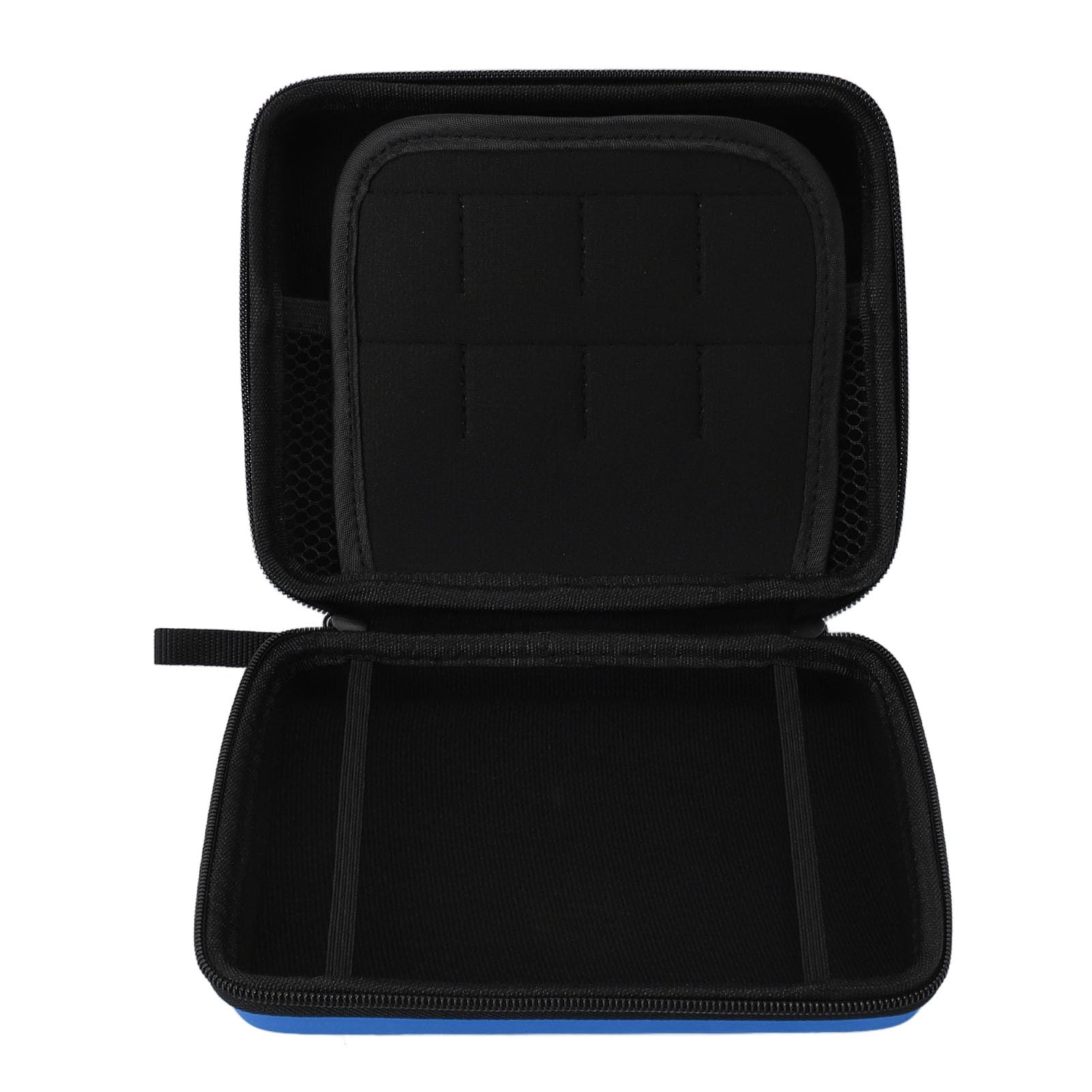 Sxhlseller Estuche Rígido Protector de Viaje para 2DS con 8 Soportes para Tarjetas de Juego, a Prueba de Golpes y Polvo, Diseño Liviano para Protección y Viajes Diarios (Blue)