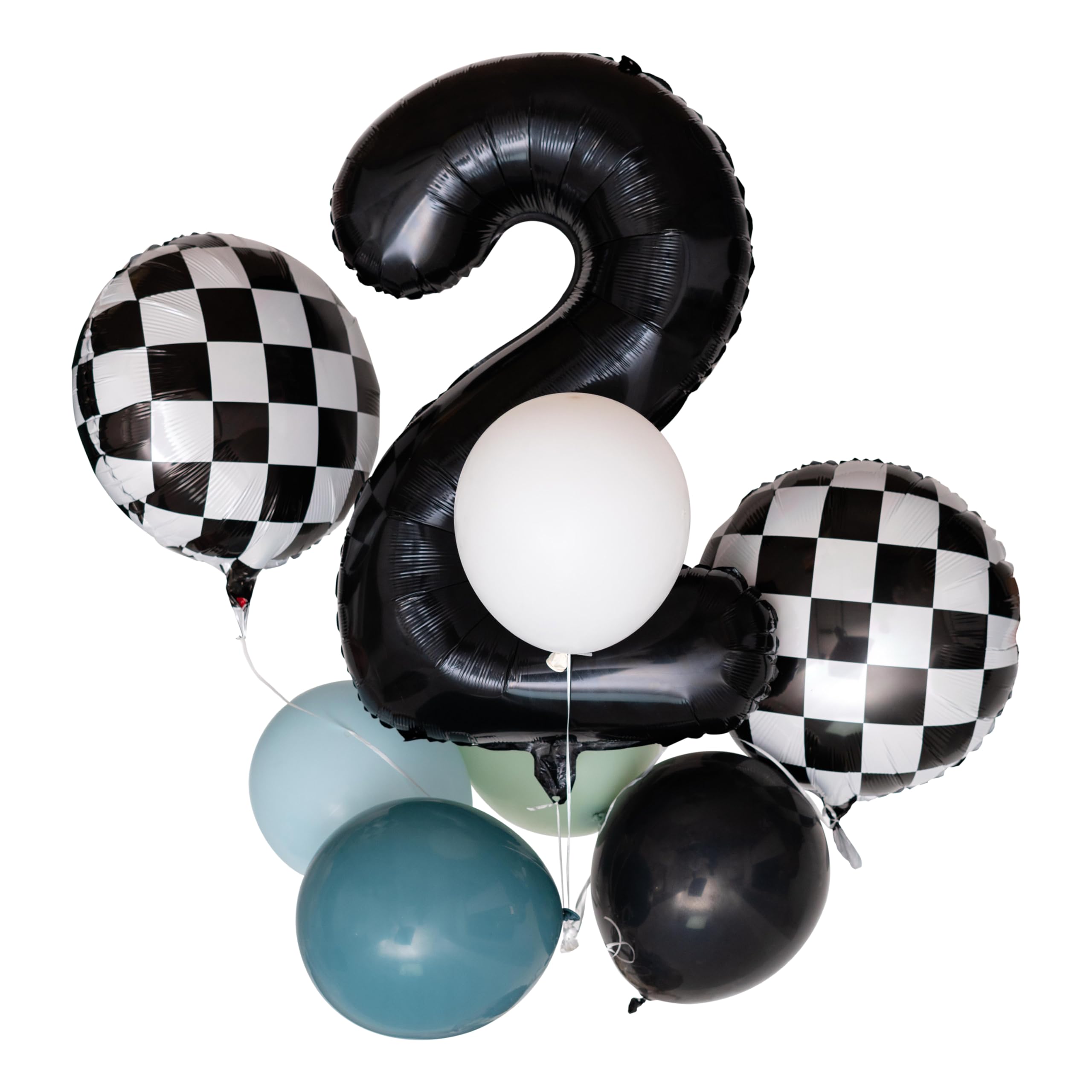 Amazon.com: Race Car Balloon Bundle - 8 PCS Race Car Party