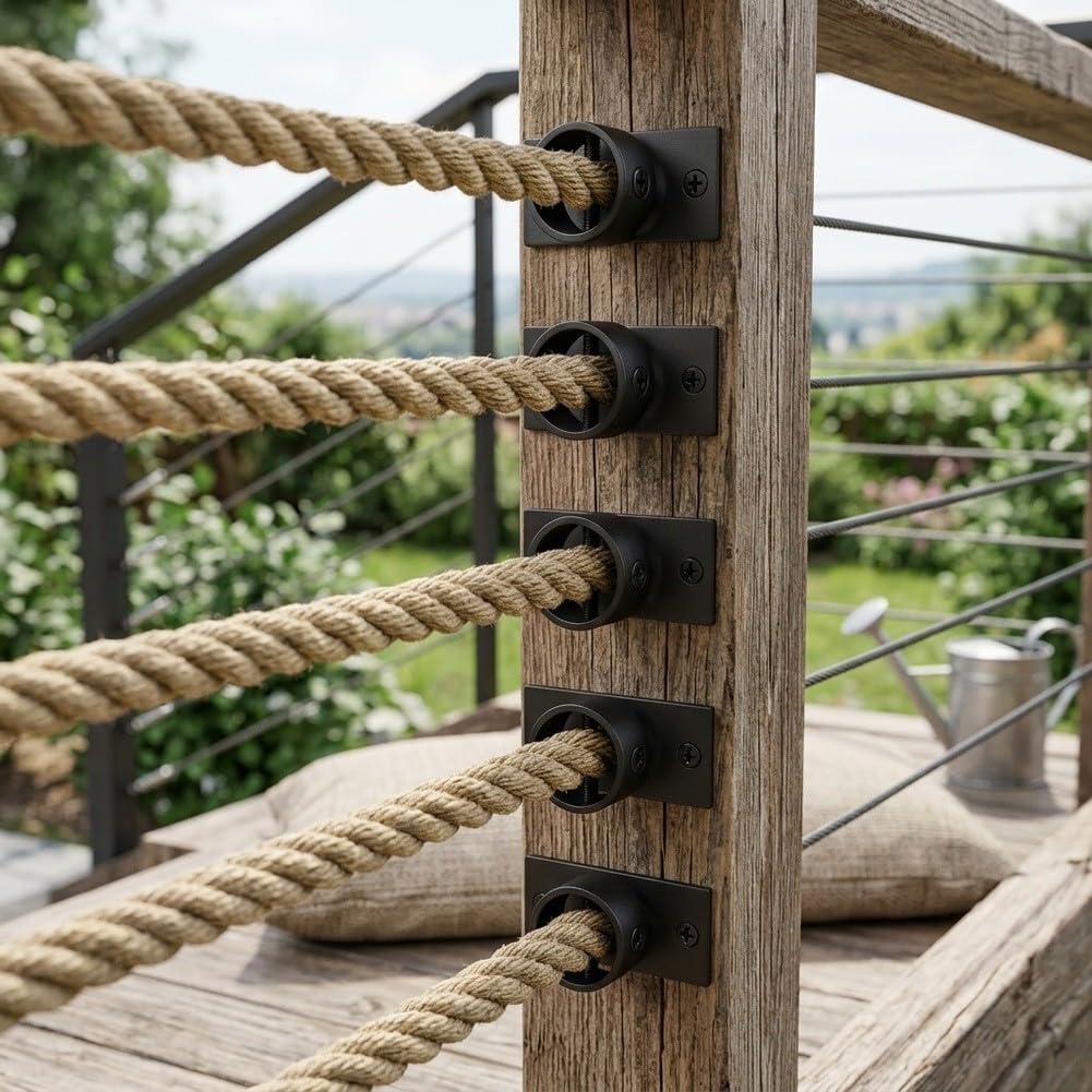 Staffe di supporto per cavi in acciaio inossidabile 304