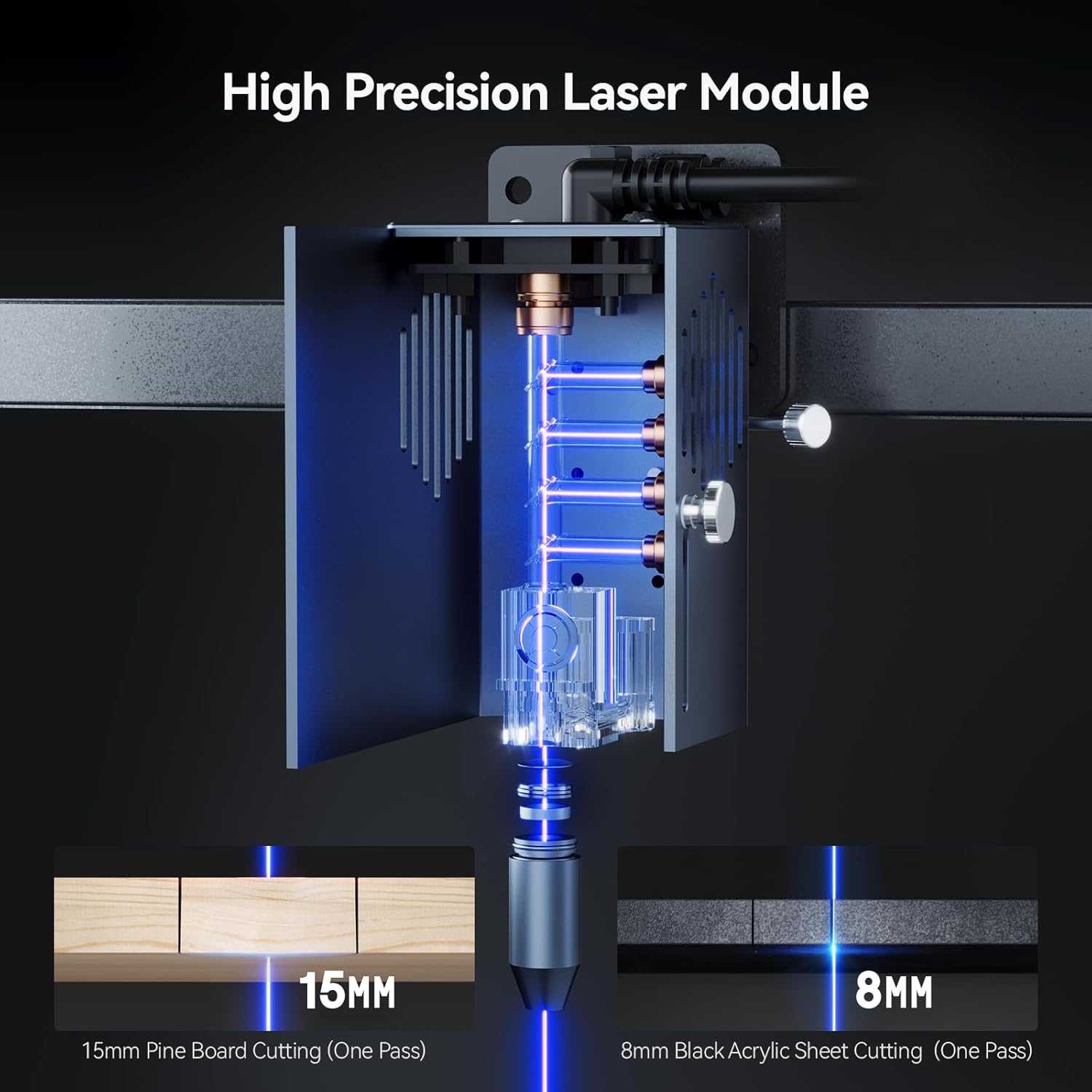 Ortur R2 Laser Module Cutting Capabilities