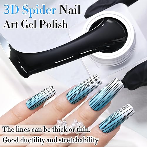 Miniatura 2 de Double Rhythm Gel de uñas 3D sólido para esculpir uñas, gel duro no pegajoso para construir tallado, extensión de uñas, remojar UVLED, salón de
