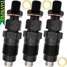 3PCS 16032-53902 Fuel Injector Fuel Spray Nozzle Engine For Kubota Excavator Loader Mower Kubota Engine D905 V1305 V1505 D1105 D1005 V1205 Replace#16032-53000|16261-53000|16032-53900