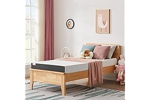 5 Inch Twin Mattress with Cooling Gel Memory Foam for Optimal Comfort and Pressure Relief
