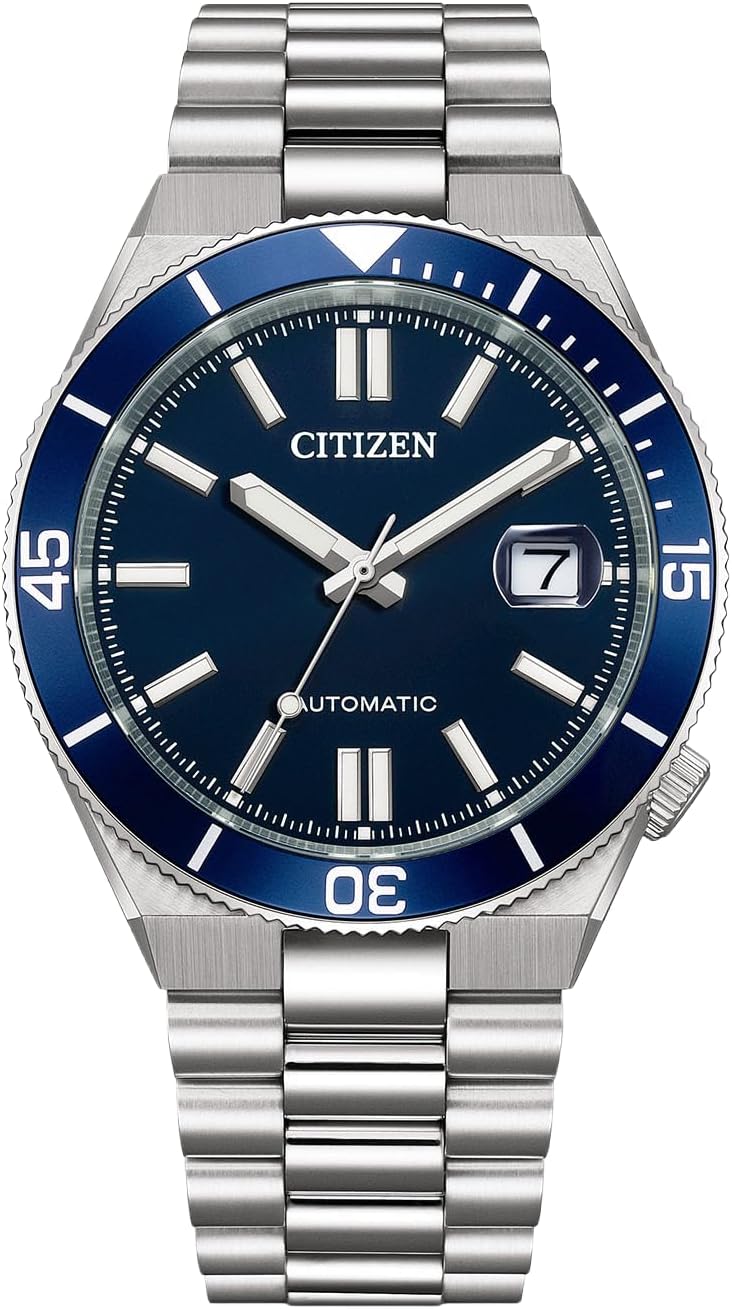 Citizen Tsuyosa Shore NJ0230-59L Automático con Esfera Azul y Brazalete de Acero