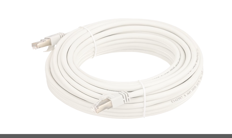 Scheda Di Rete Wifi Cavo Ethernet LAN Patch CAT5E, Lungo 32 Piedi (circa 10 Metri), Bianco, Connettori RJ45, Senza Strappi Cavo Ethernet Cat5e - Foto 10