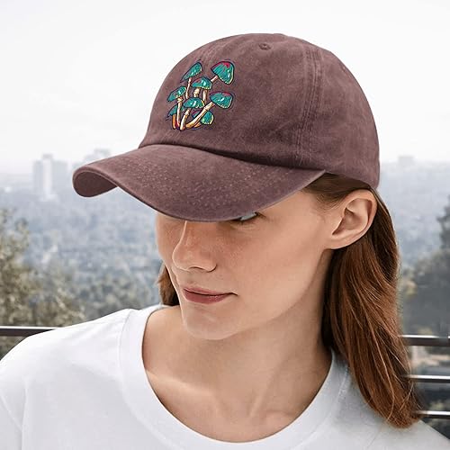 Miniatura 5 de devor Baseball Cap Mushroom Dad Hats for Women Funny Dad Hat Adjustable
