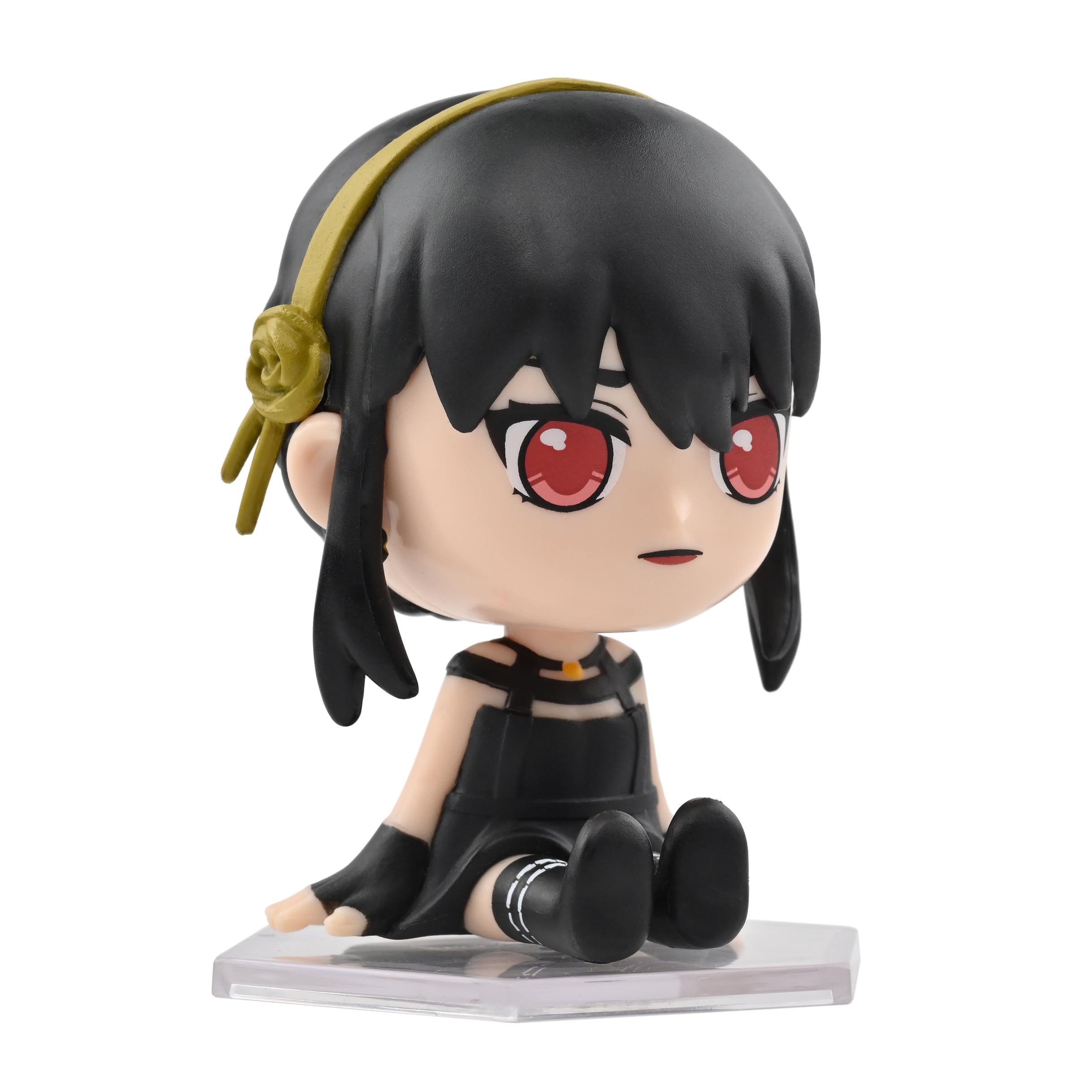 YuMe Spy x Family Bobble Head - Yor Forger 2.5" Mini Figure Collectable in Hero Window Box, Black, 7 cm (W) x 5.5 cm (L) x 5.5 cm (H) - Image 3