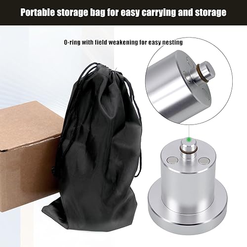 Miniatura 3 de RULLINE Jack Pucks de aluminio Jack Jack Lift Pad Adaptador de punto de elevación con magnético y fácil de sostener en la esquina compatible con