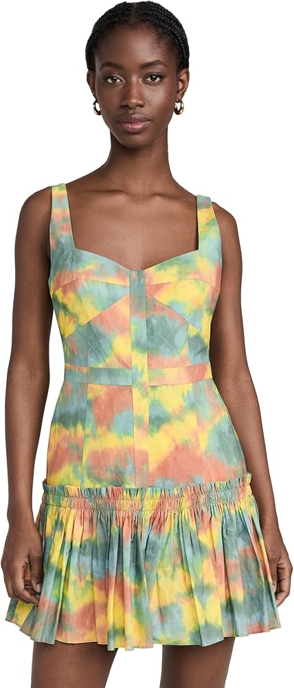 ALEXIS Women's Cassidy Dress, Tie Dye, Print, Green, M at Amazon Women's Clothing store ALEXIS Women's Cassidy Dress, Tie Dye, Print, Green, M at Amazon Women's Clothing store