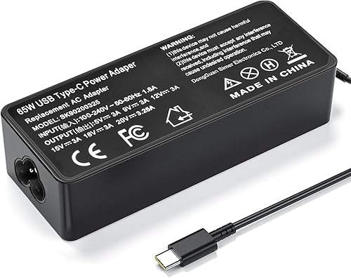 Cargador de CA USB tipo C de 65 W para Len-OVO Yoga 720 730 920 S730 C740 C930 C940 C630 ThinkPad T480 T480s T580 T580s E480 E580 Chromebook 100e Cargador de CA USB tipo C de 65 W para Len-OVO Yoga 720 730 920 S730 C740 C930 C940 C630 ThinkPad T480 T480s T580 T580s E480 E580 Chromebook 100e
