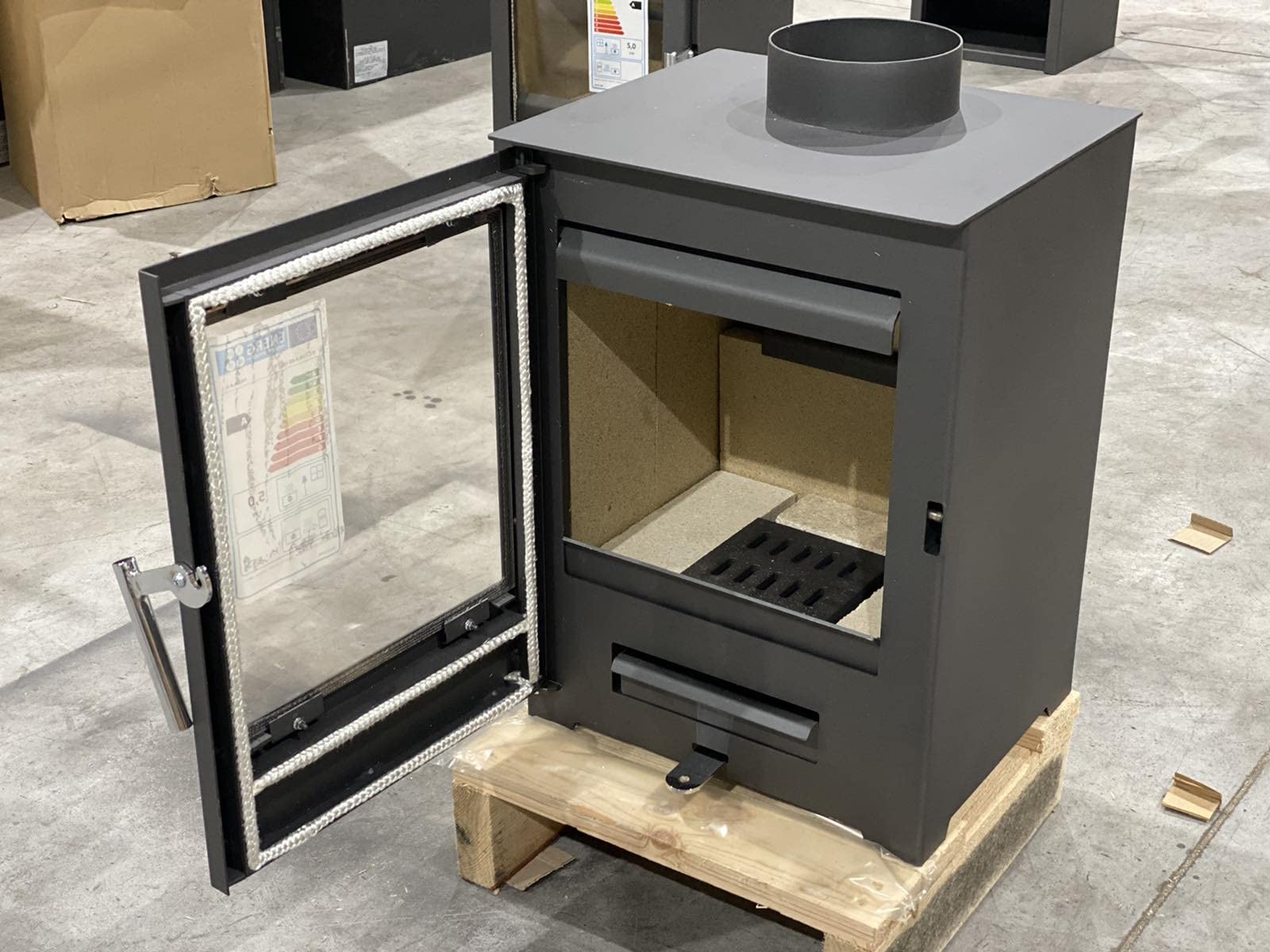 Victoria 05 Houtkachel met vaste brandstof, 15 kW, eco-design
