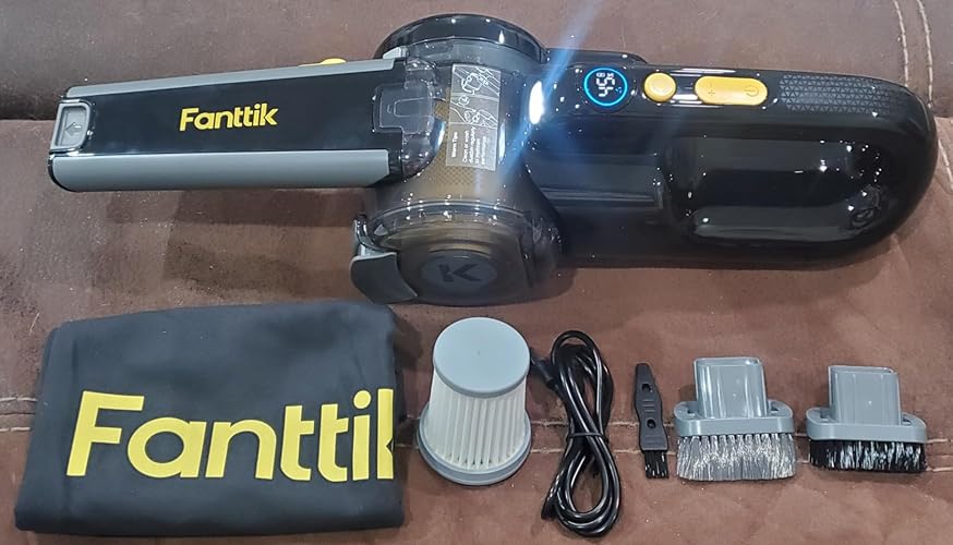 car vacuum with multiple attachments for versatile cleaning