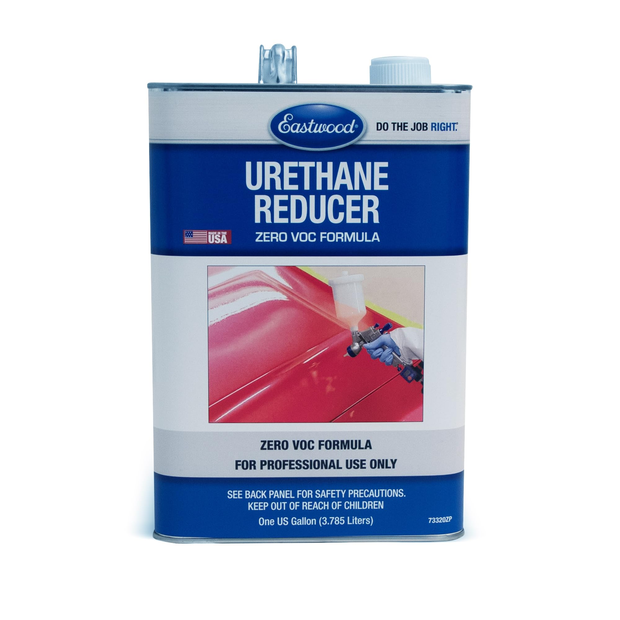 Eastwood Automotive Paint Urethane Reducer Universal Zero VOC 1 Gallon