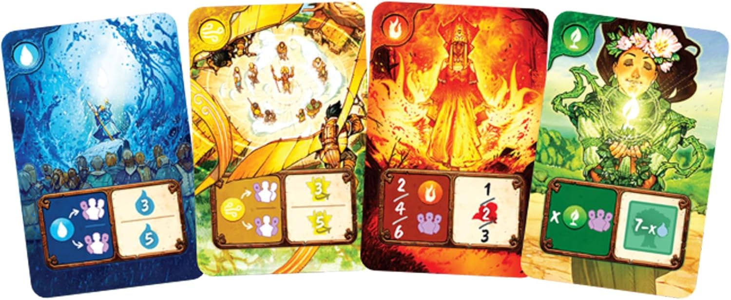 Huch! Tribes of The Wind Strategy Game for 2 to 5 Players