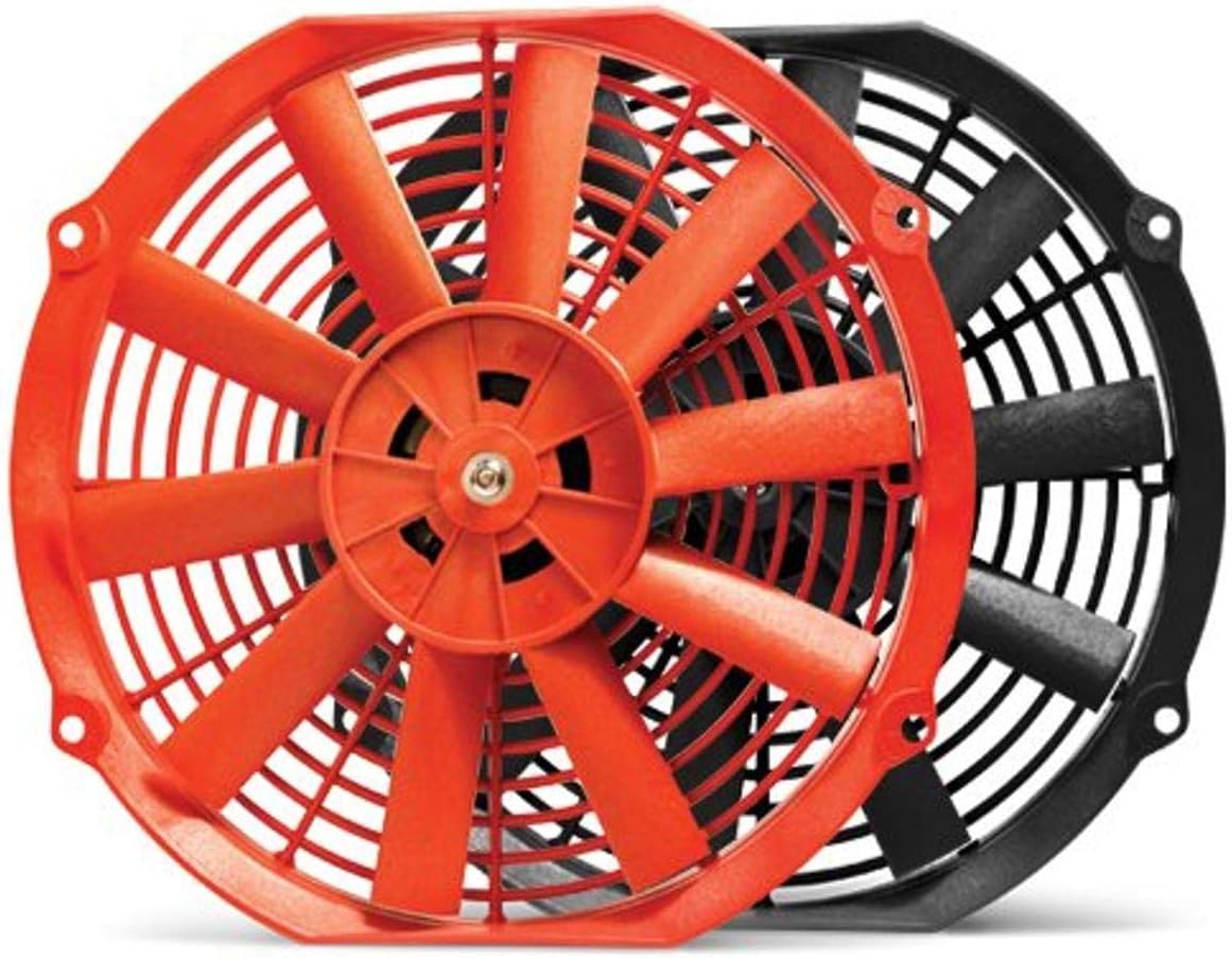 12" Electric Slim Fan - Black