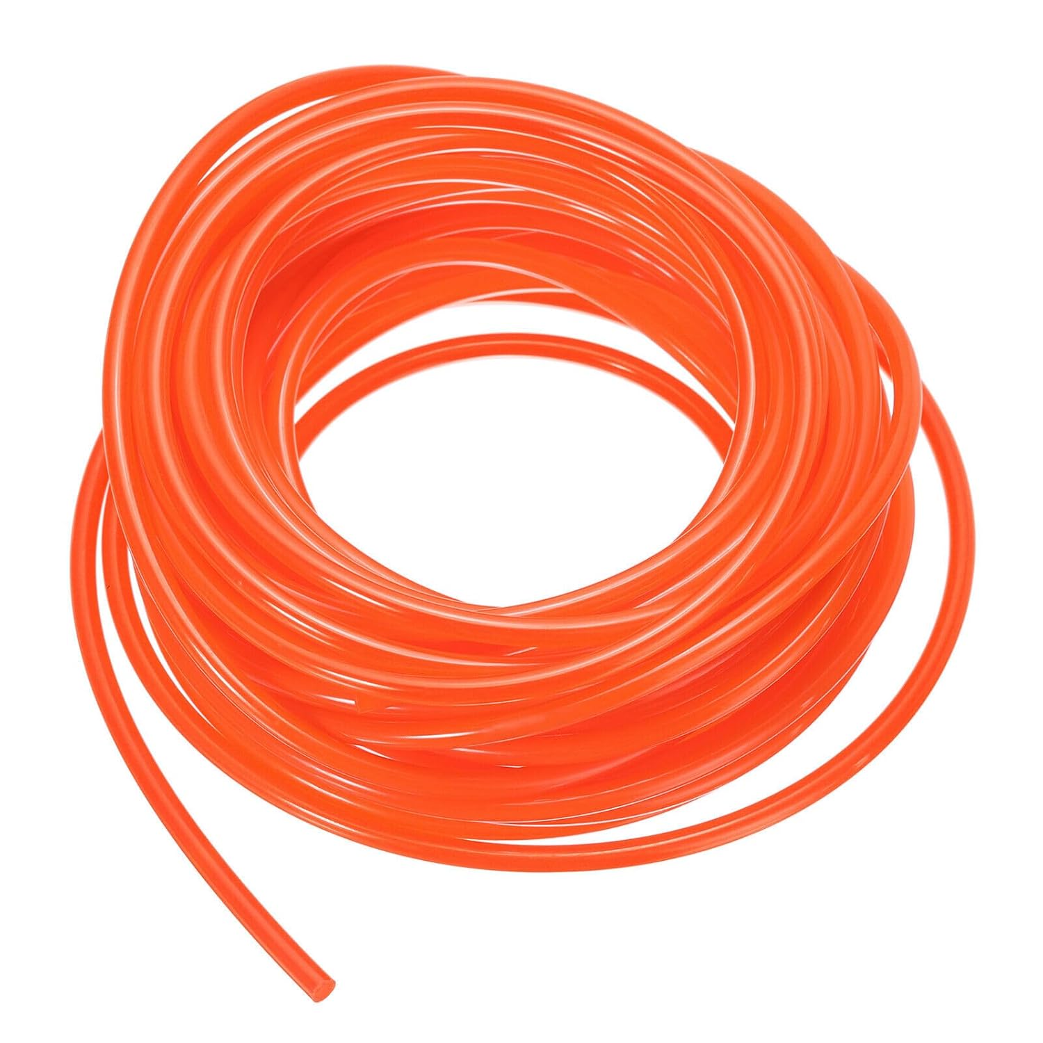 Tool Parts and Accessories Polyurethane Round Belts 4mm Dia 10M (33ft) Length (Smooth Surface Orange) (#CN-140824-11218)