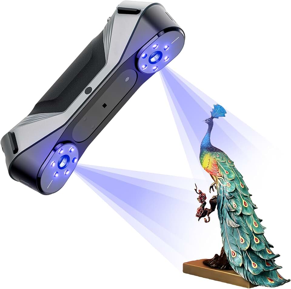 Creality 3D Scanner Raptor Handheld Scanner with 0.02mm Accuracy
