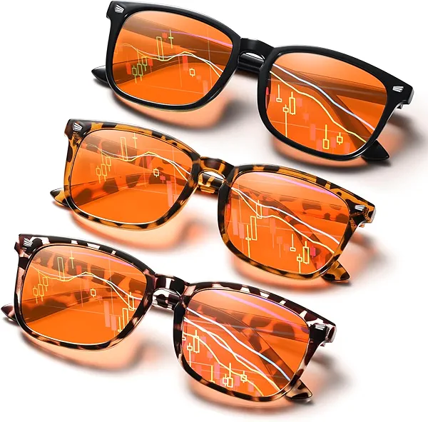 DioKiw 99% Blue Light Blocking Glasses Women and Men Lightweight Eyeglasses Frame Gaming Glasses Reduce Eyestrain