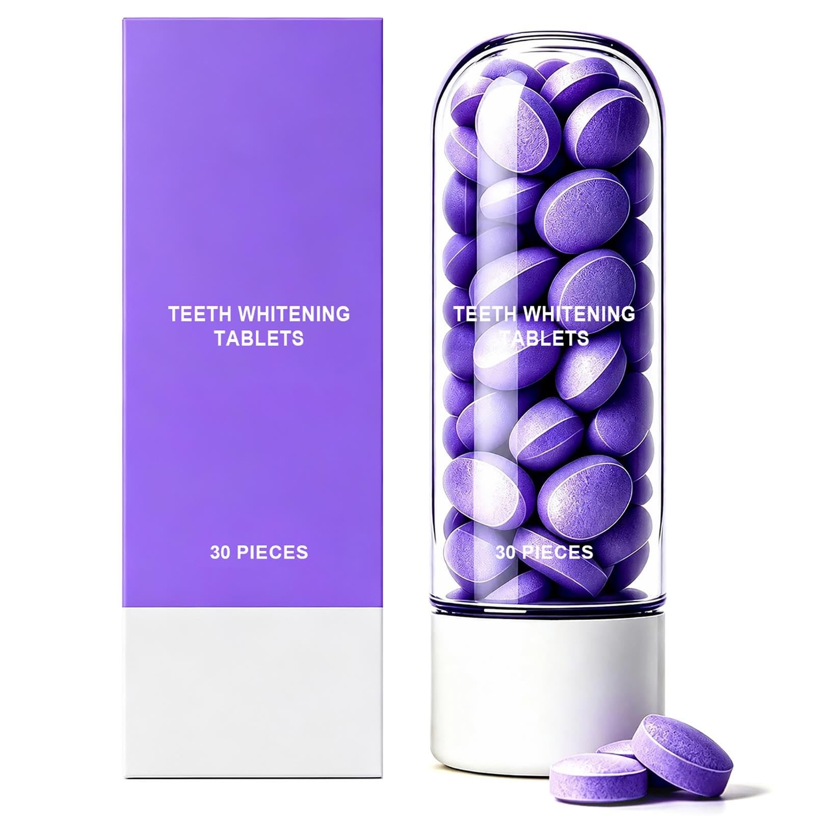 Compresse Solide Di Dentifricio Da Masticare Delicato, Menta Fresca,