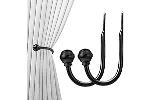 Hion Wall-Mounted Curtain Tie Backs: Effortless Style and Functionality