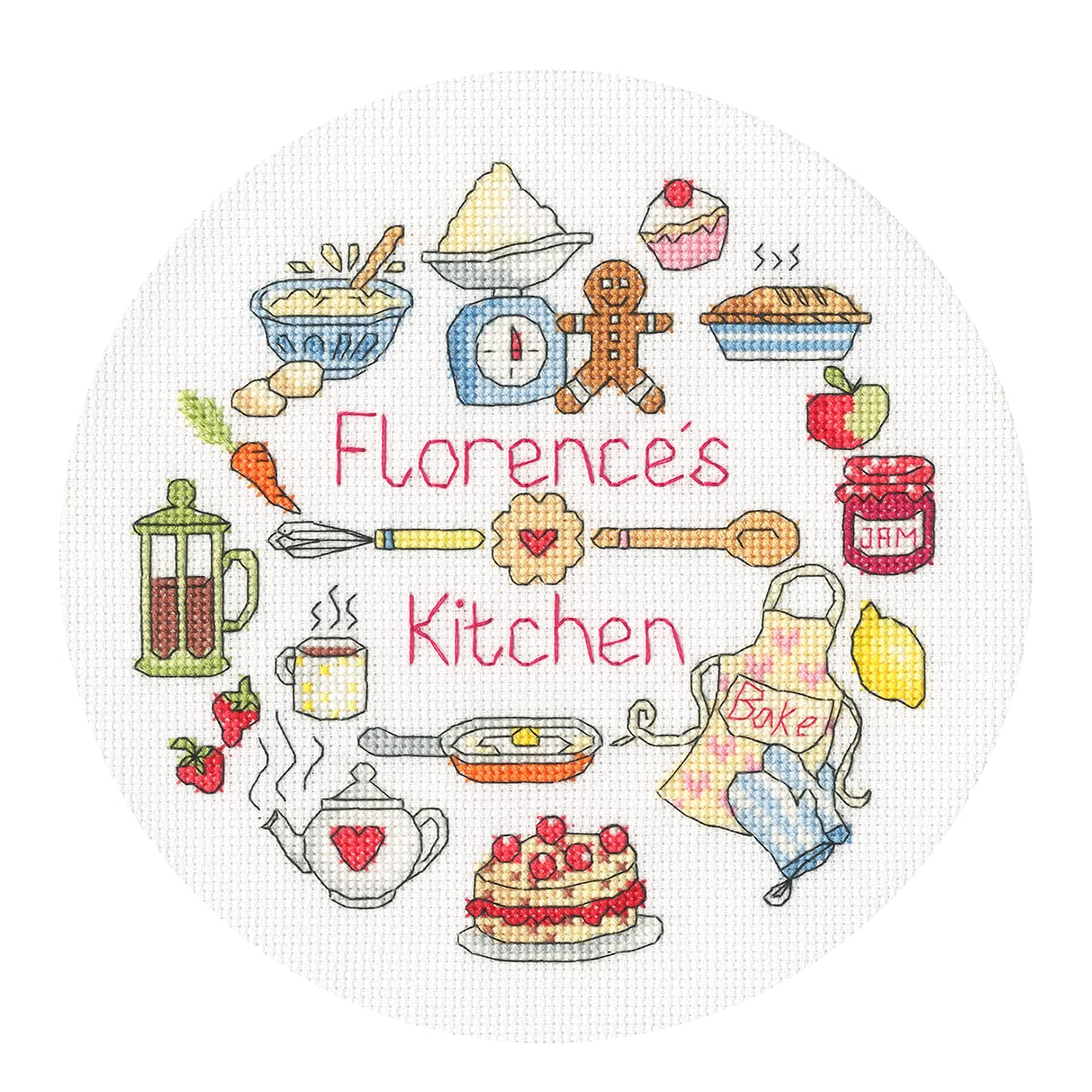My Kitchen (Helen Smith) Cross Stitch Kit by Bothy Threads