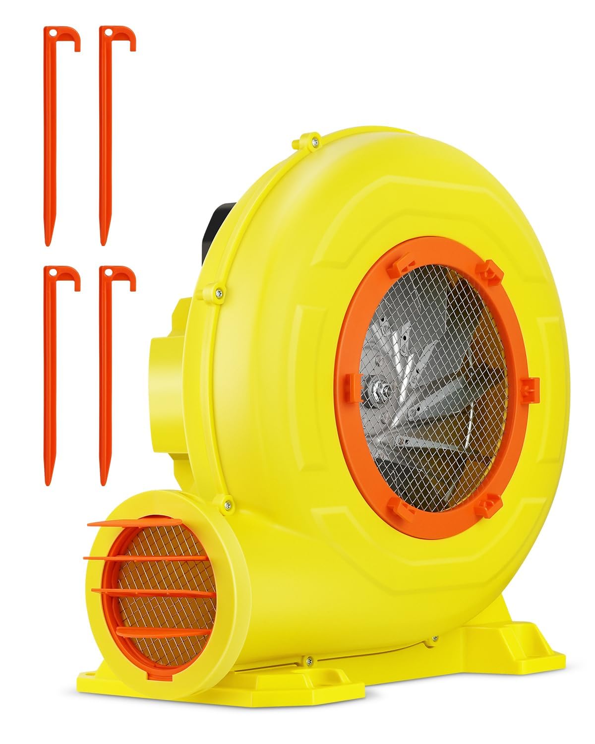 Bounce House Blower for Inflatables, 1200W 1.6HP Powerful & Portable Fan Pump for Inflatable Bouncy Castle, Jumper, Bubble House, Water Slide