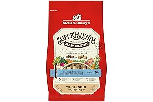 Stella & Chewy's SuperBlends Raw Blend Cage-Free Chicken Recipe with Superfoods, 3.5oz Bag