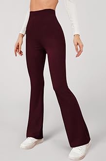 DHRUVI Trendz Women's Regular Pant Dt-Tr772 (Dt-Tr772_Maroon), XS, Mid Rise