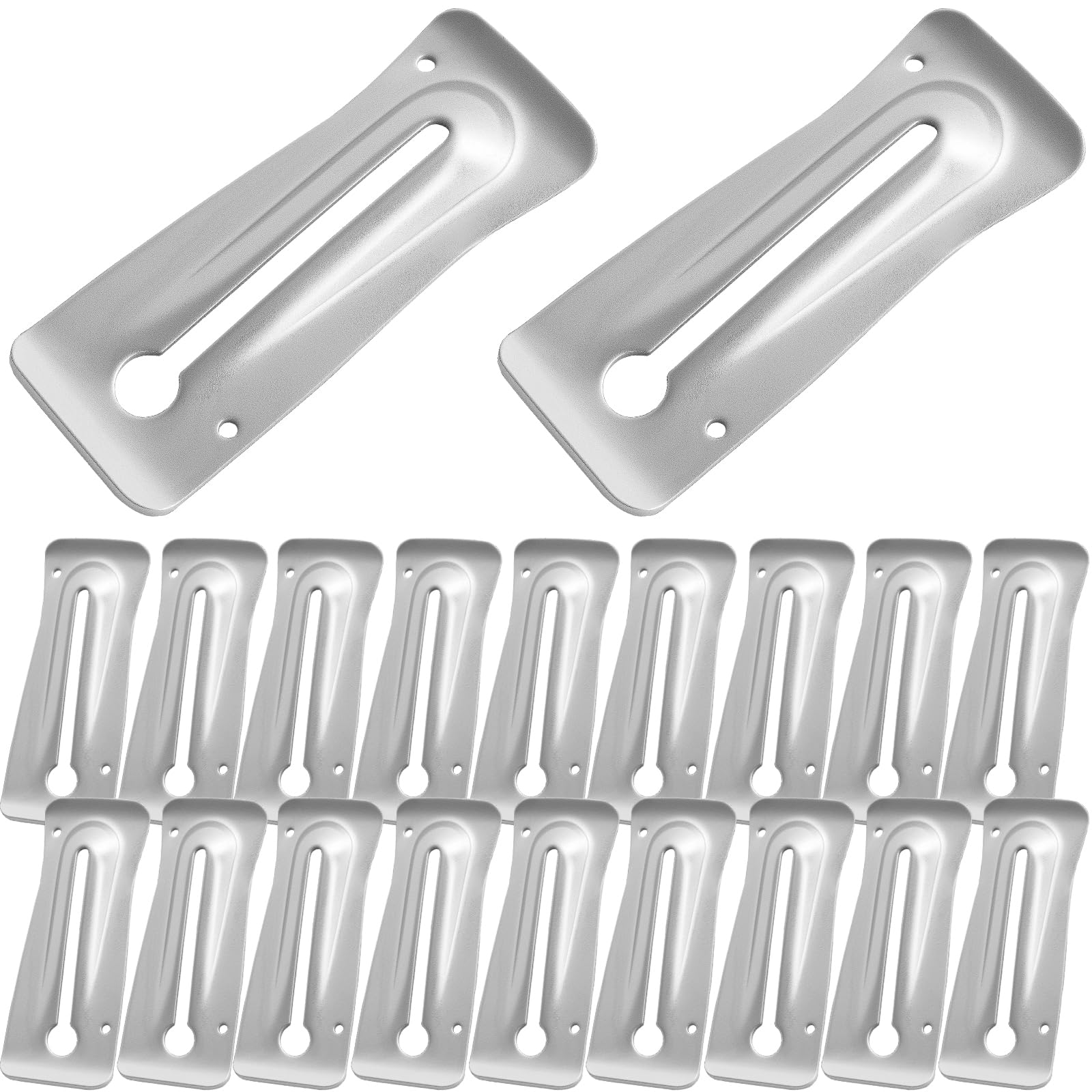 Cales à bouton-pression pour coffrages en béton en acier galvanisé antirouille