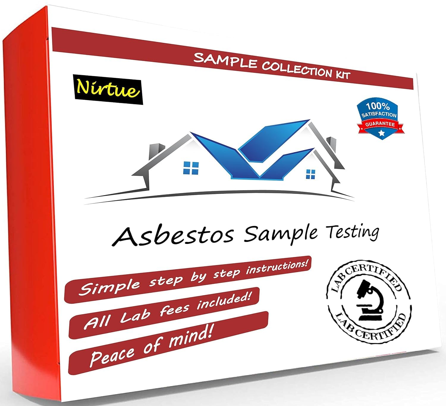 Asbestos Test Kit 1 PK (48Hr Turnaround Time)