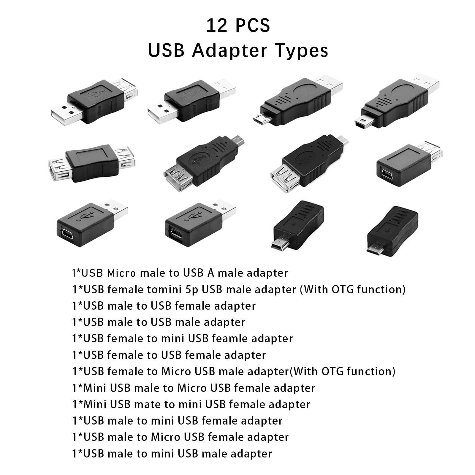 Amazon.co.jp: 複数のUSB 2.0アダプター、USB OTGアダプター