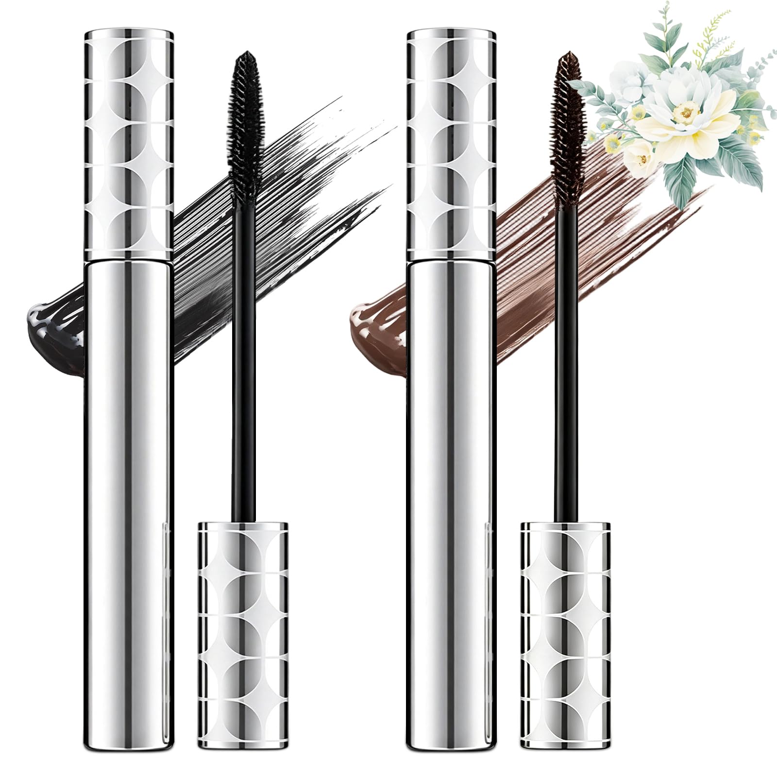 Blushe Lash Serum Mascara, New Upgrade Blush Korean Mascara, Waterproof Mascara for Mature Women, Smudge-Proof, for All Skin Type(2PCS)