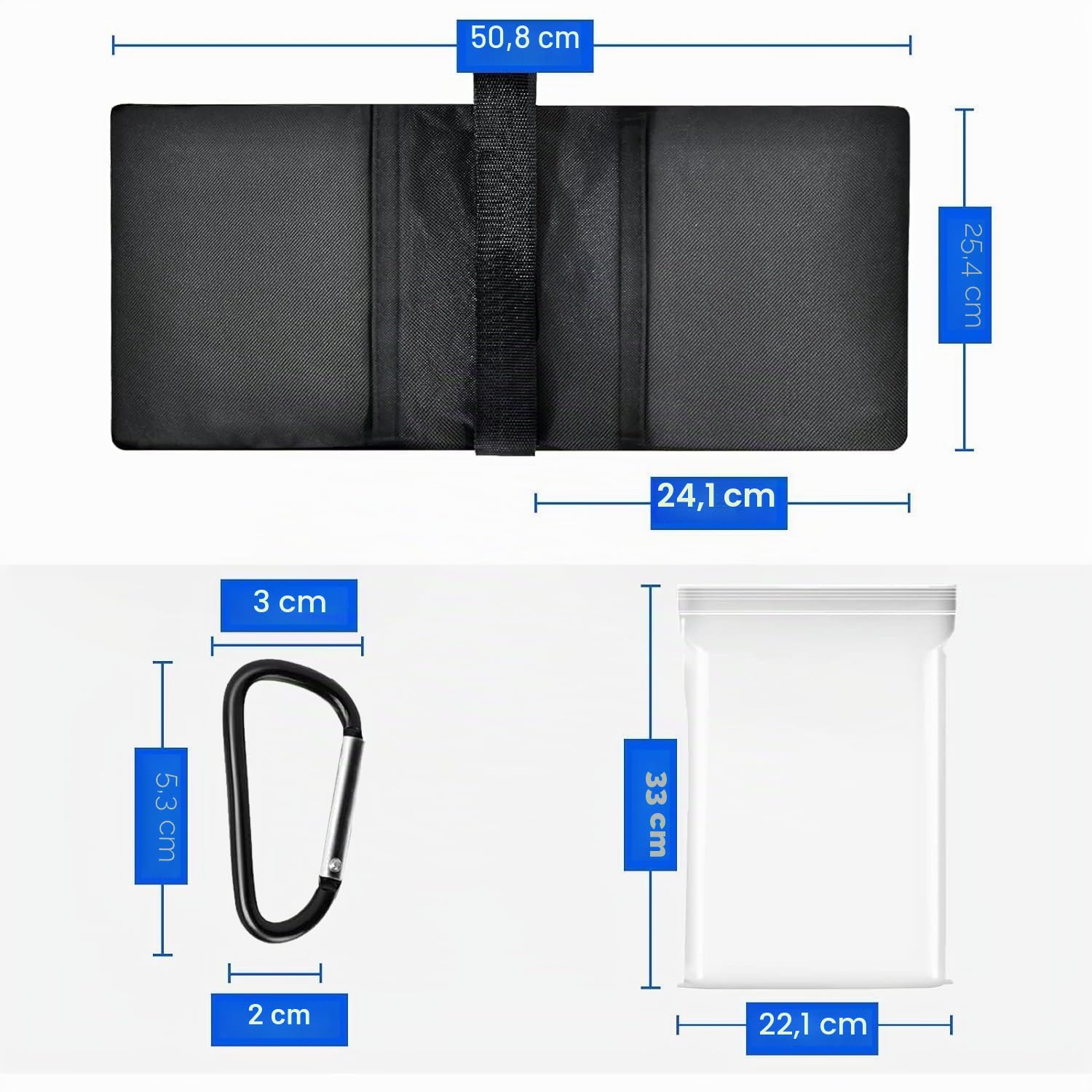 EMART 4 Pcs Sacchi di Sabbia Resistente per Studio Fotografico e Video, Treppiedi, Giardino